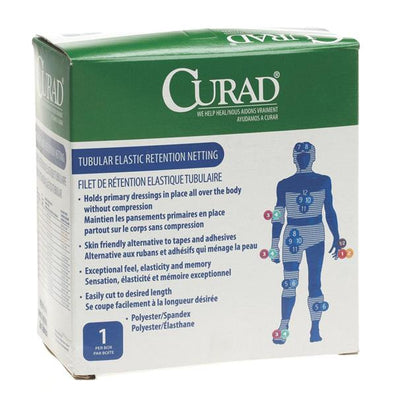 Bandage Curad 46"x25yd Tubular Net/Elastic/Spandex/Polyester 11 White LF NS Ea - Surgical Supplies NY